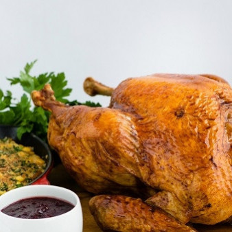 Индейка с клюквенным соусом