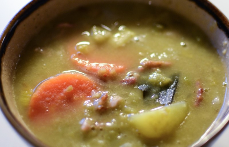 1. Этап. Густой гороховый суп: Приятного аппетита!