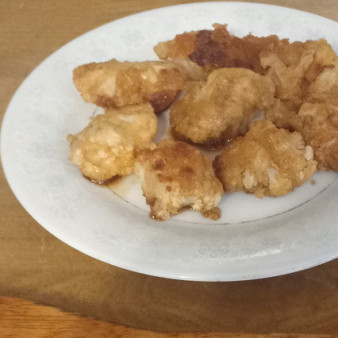 Хрустящая цветная капуста в сладком соусе