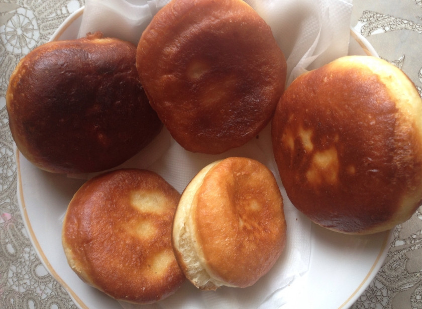 1. Этап. Пончики воздушные: Готовые))