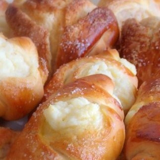 Плюшки с творогом