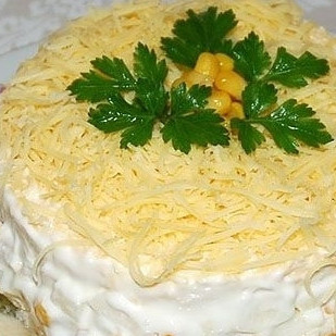 Салат из мяса криля