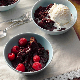 Pressure-Cooker Molten Mocha Cake