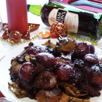 Гусь в казане