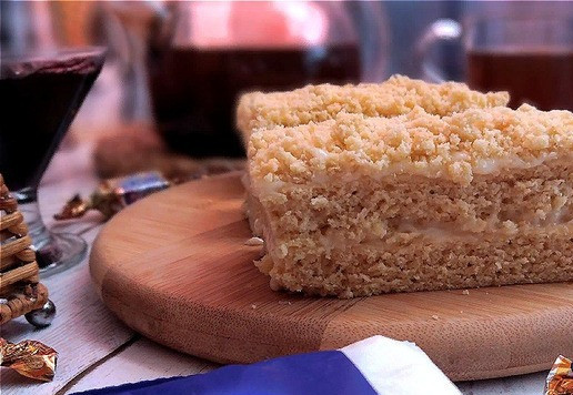 1. Этап. Пирожное Ноябрь: Подаём к чаю.