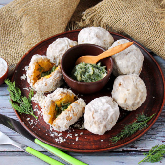 Картошка по-деревенски в микроволновке