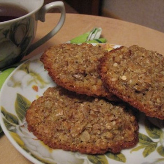 Овсяное печенье на скорую руку