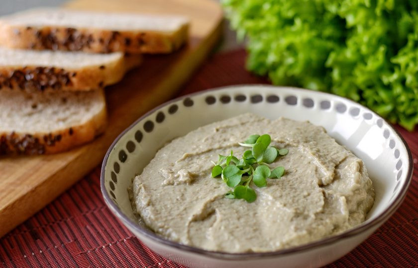 1. Этап. Хацилим из баклажанов и кунжутной пасты: Хацилим готов, приятного аппетита!