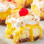 Piña Colada Cheesecake Bars