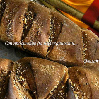 Багеты с шоколадом и миндалём