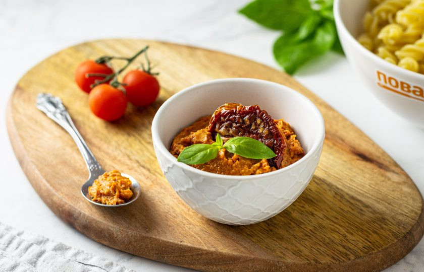 1. Этап. Соус из вяленых томатов: Соус из вяленых томатов готов!