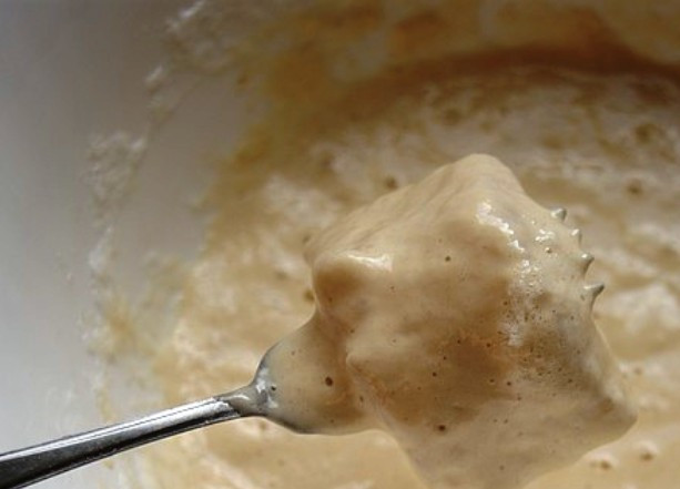 1. Этап. Пивной кляр для рыбы: Затем окуните в кляр.