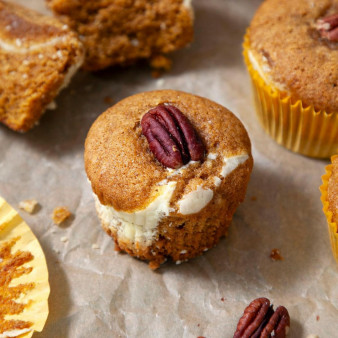 Pumpkin Cream Cheese Muffins