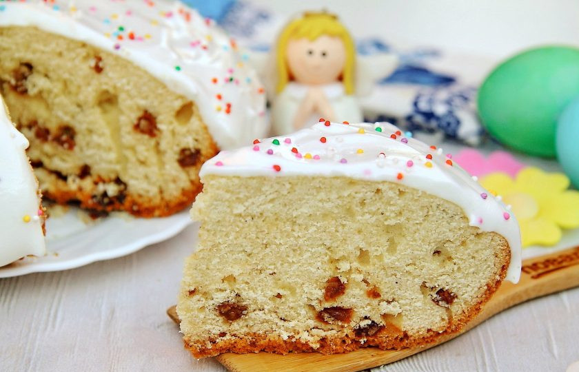 1. Этап. Кулич в мультиварке без дрожжей: Светлой Пасхи!