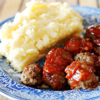 Митболы под соусом барбекю