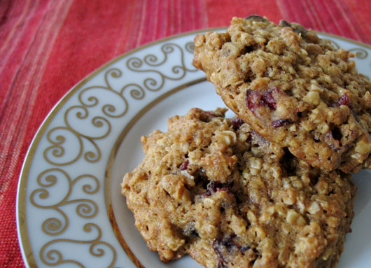 1. Этап. Овсяное печенье с клюквой: 3. Готово! Приятного вам аппетита!