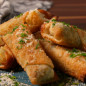 Spinach Artichoke Spring Rolls