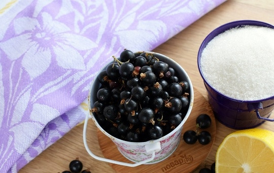 1. Этап. Варенье из смородины Пятиминутка: Смородину переберите, удалите веточки и порченую ягоду. Промойте под прохладной водой, обсушите.