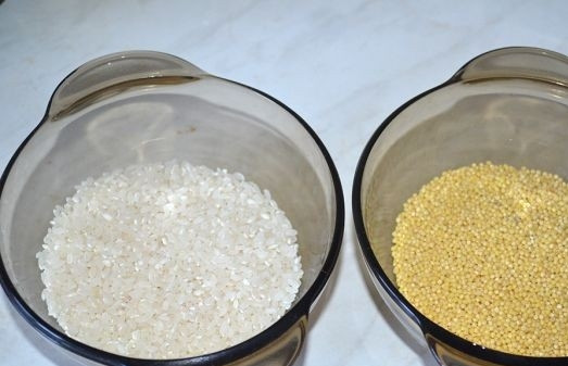 1. Этап. Каша Дружба на молоке: 1. Первым делом подготовьте крупу. Иногда можно купить уже готовую смесь.