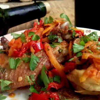 Чахохбили из курицы по-грузински