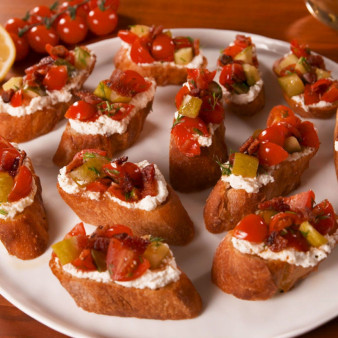 Bloody Mary Bruschetta