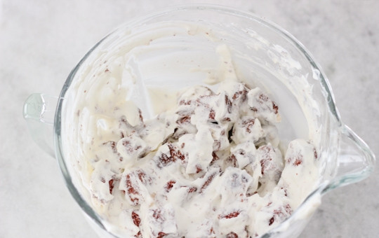 1. Этап. Торт Панчо домашний: 13. Аккуратно все перемешайте.