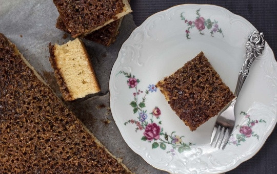 1. Этап. Датский Пирог мечты: 8. Перед подачей пирог остудите и нарежьте порционными кусочками. Приятного аппетита!