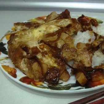 Японский рис с курицей