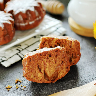 Постные медовые кексы