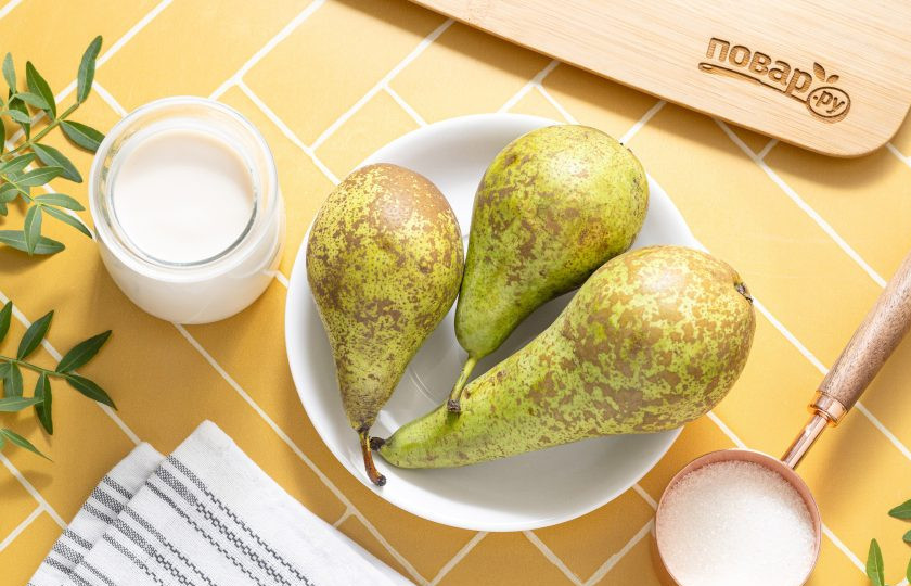 1. Этап. Пастила с йогуртом: Подготовьте все ингредиенты.