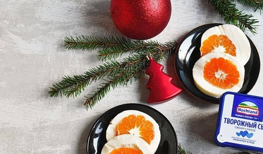 1. Этап. Мандарины в желе «Радость новогодняя»: 8. Подавайте смело. Даже нежное желе не тает.