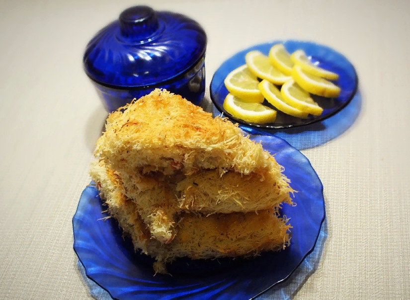 1. Этап. Кнафе: Десерт готов. Приятного аппетита!