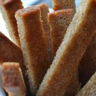 Гренки в духовке к пиву