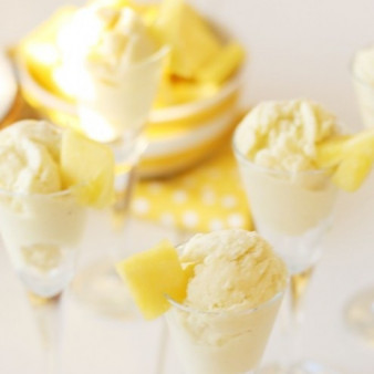 Ананасовое мороженое
