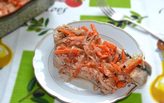 1. Этап. Толстолобик в томатном соусе: Приятного аппетита!