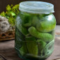 Соленые огурцы без закатки