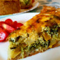 Квише с овощной начинкой