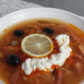 Солянка (простой рецепт)