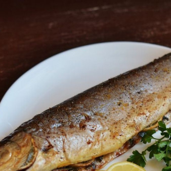 Рыба голец в духовке