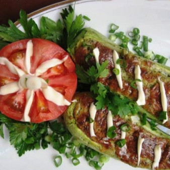 Лодочка с фрикадельками