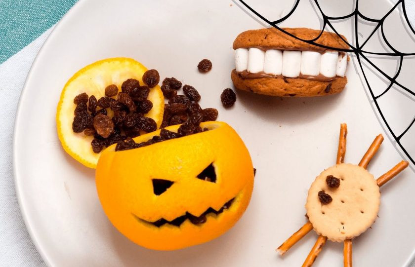 1. Этап. Снеки к Хэллоуину: 5. Снеки готовы, приятного аппетита!