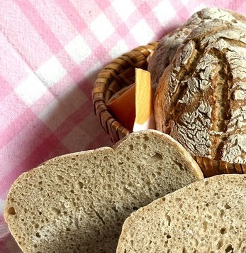 1. Этап. Ржаные булочки  Быстрые: Вот такой пористый мякиш, корочка не жёсткая.