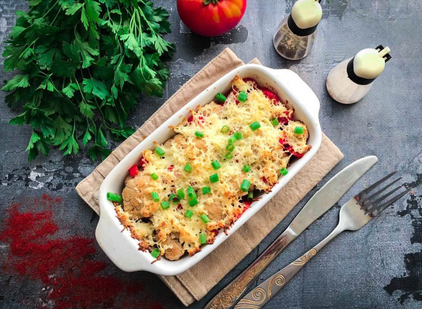 1. Этап. Запеканка из капусты и макарон: Запеканка из капусты и макарон готова. Приятного аппетита!