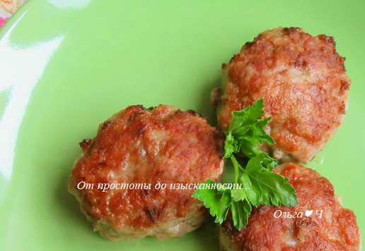 1. Этап. Котлеты с рыбным соусом: Подавать с любым гарниром.