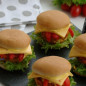 Мини бургеры с морским гребешком
