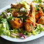 Buffalo Chicken Drumsticks with Celery Salad