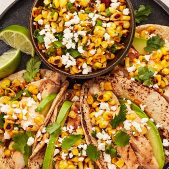 Elote (Mexican Street Corn) Tacos