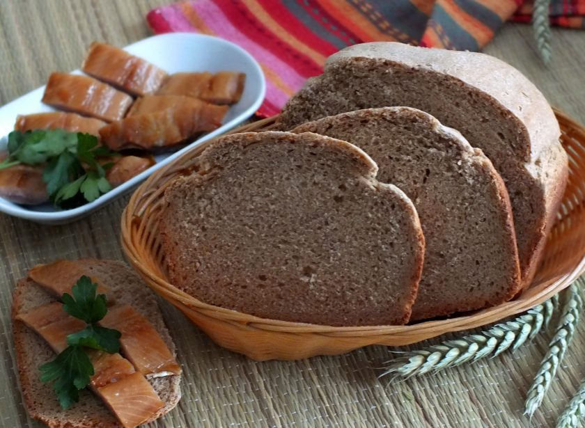 1. Этап. Хлеб с солодом в хлебопечке: Приятного аппетита!