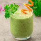 Зеленый смузи с мятой и авокадо