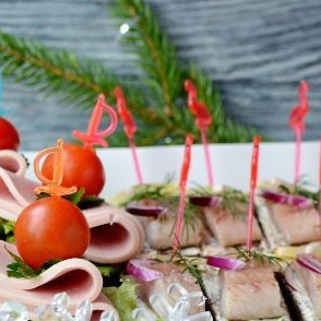 Канапе для праздничного стола